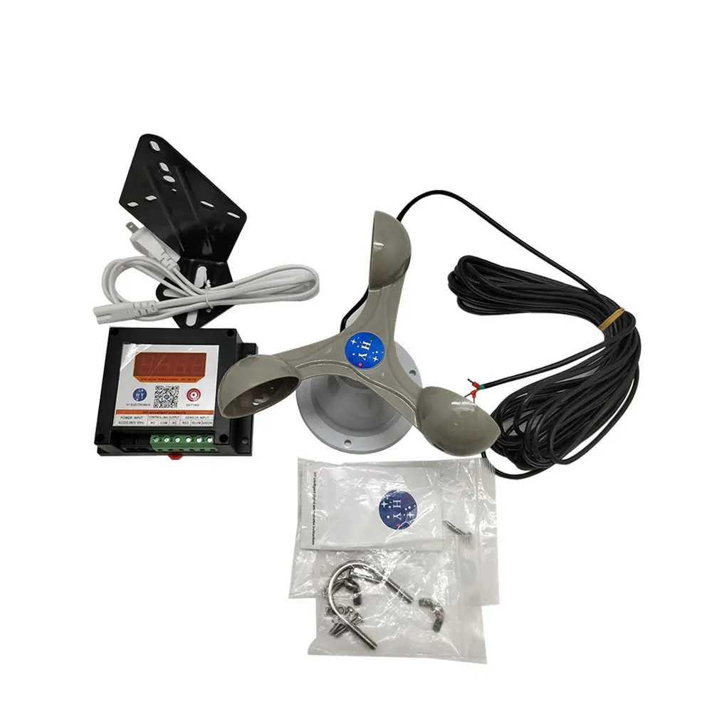 

Anemometer Three-Cup Metal Wind Speed Sensor For Tower Crane Spare Parts