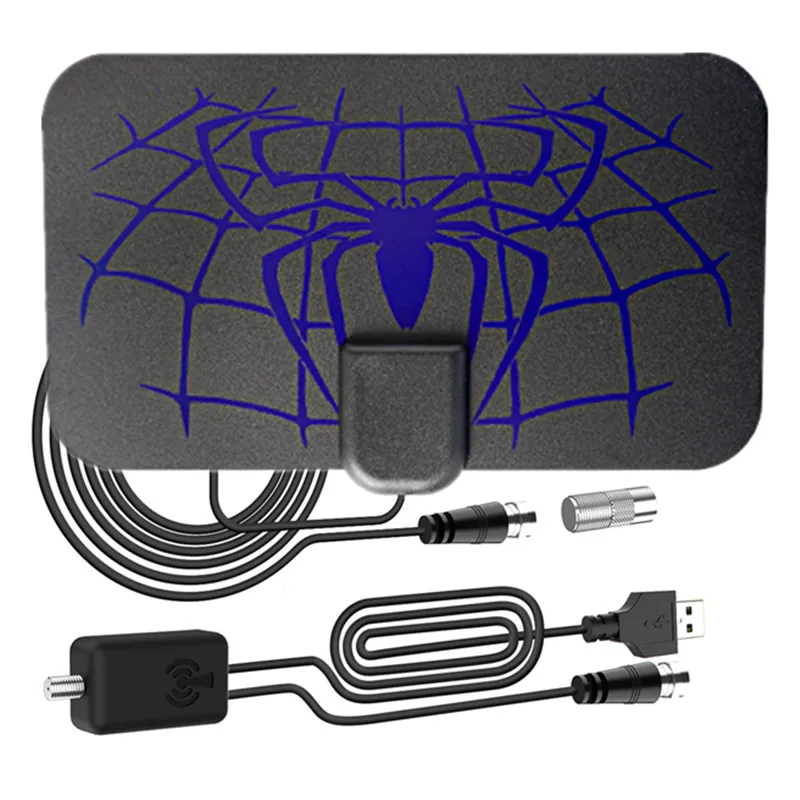 

Blue Spider Indoor HD Digital TV Antenna 4K HD 1080P VHF UHF Indoor TV Antenna