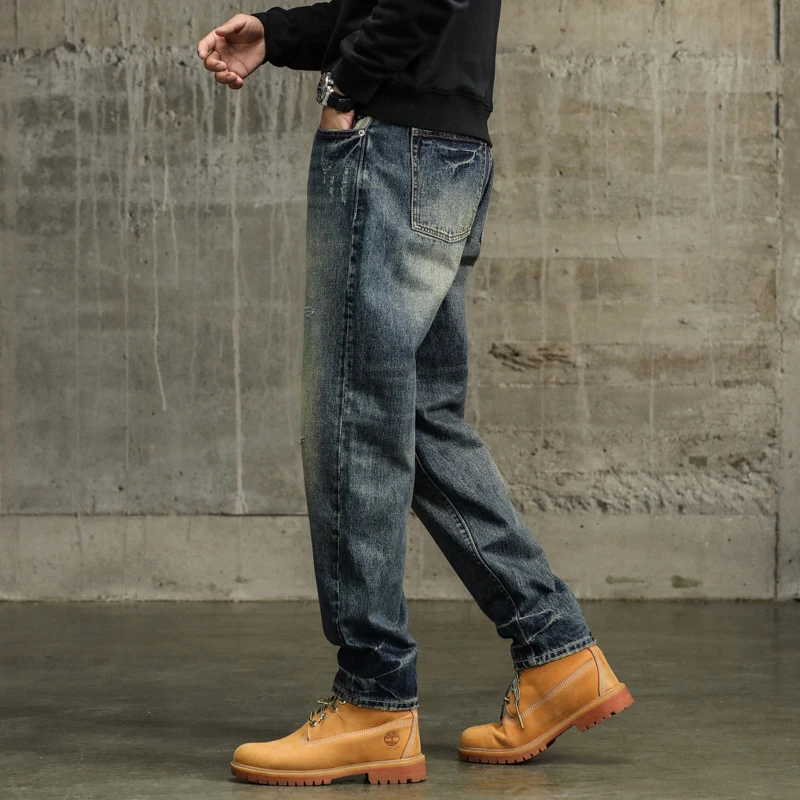 Мешковатые штаны KSTUN мужские джинсы свободные штаны-шаровары уличная одежда