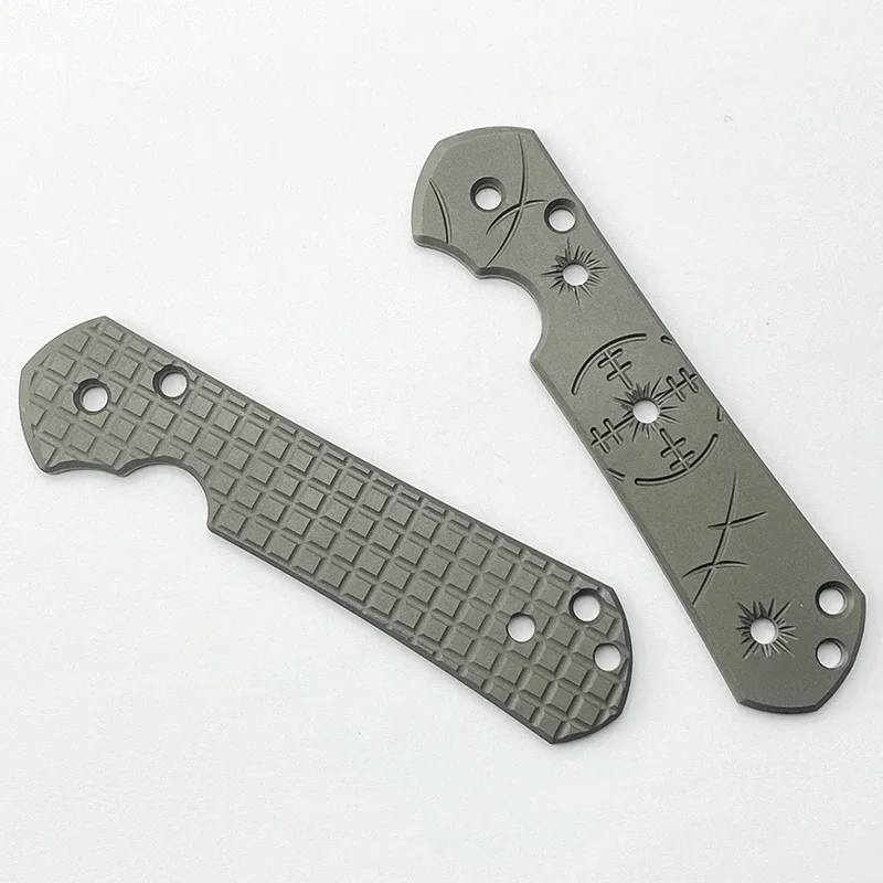 Титановая ручка на заказ для ножа Chris Reeve Large Sebenza 21