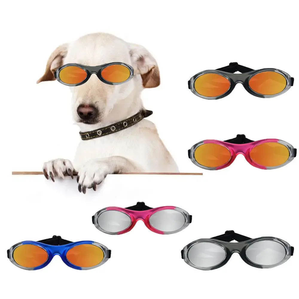 

Adjustable Dog Goggles Sunglasses Pet Anti-UV Sun Glasses for Kitten Puppy Eye Wear Protection