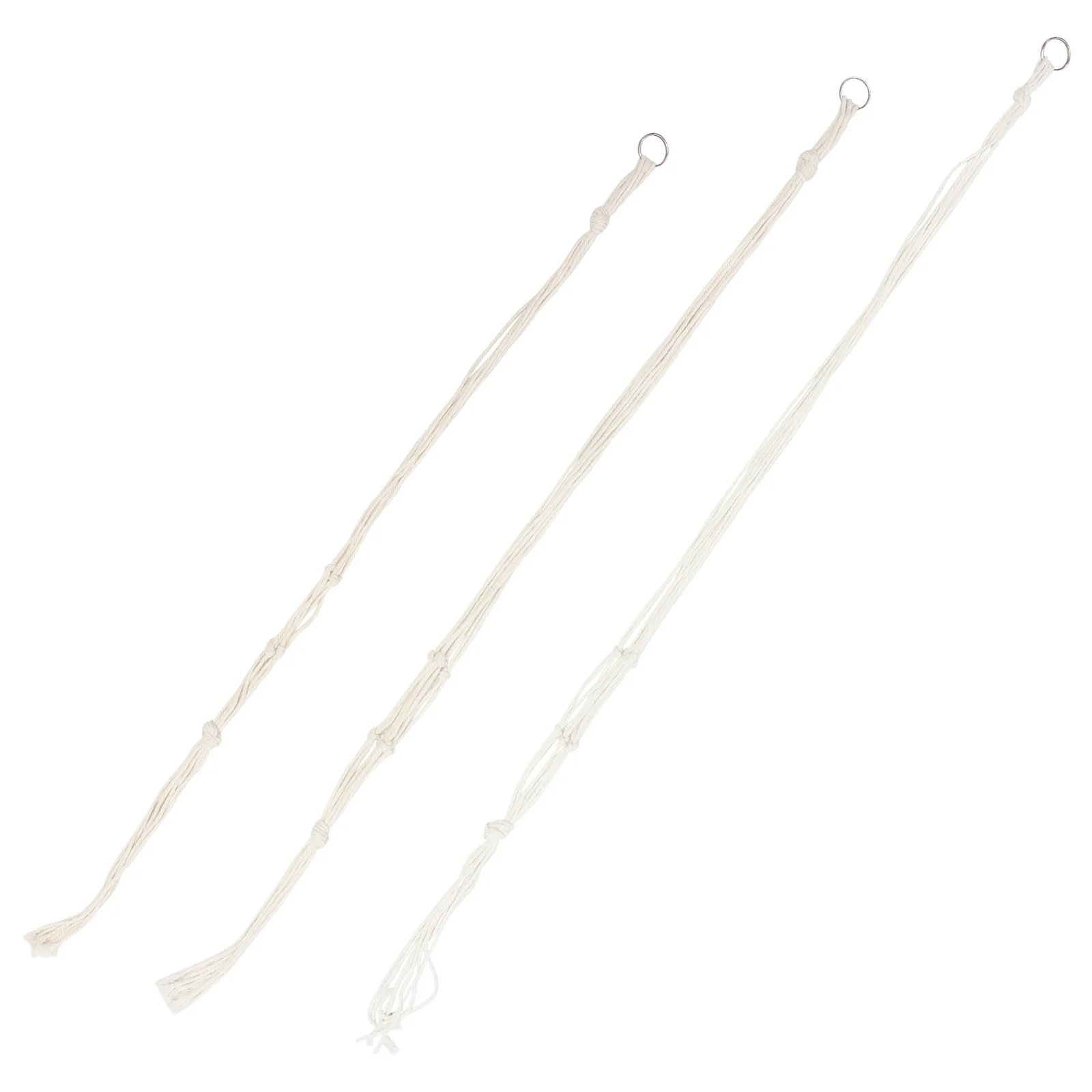 

Hangingholder Macrame Hanger Planter Pot Basket Net Flowerpot Rope Bagstand Flower Woven Hangers Cotton Planters Bohomian Home