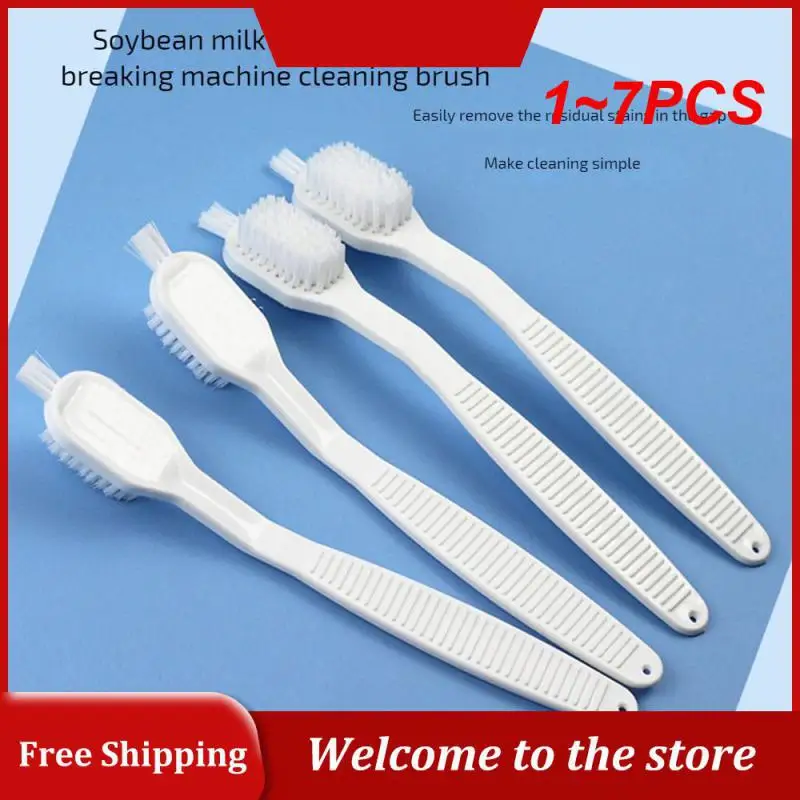 

1~7PCS Soymilk Brush Durable Cleaning Brush Long Handle Brush Comfortable Handle Nylon