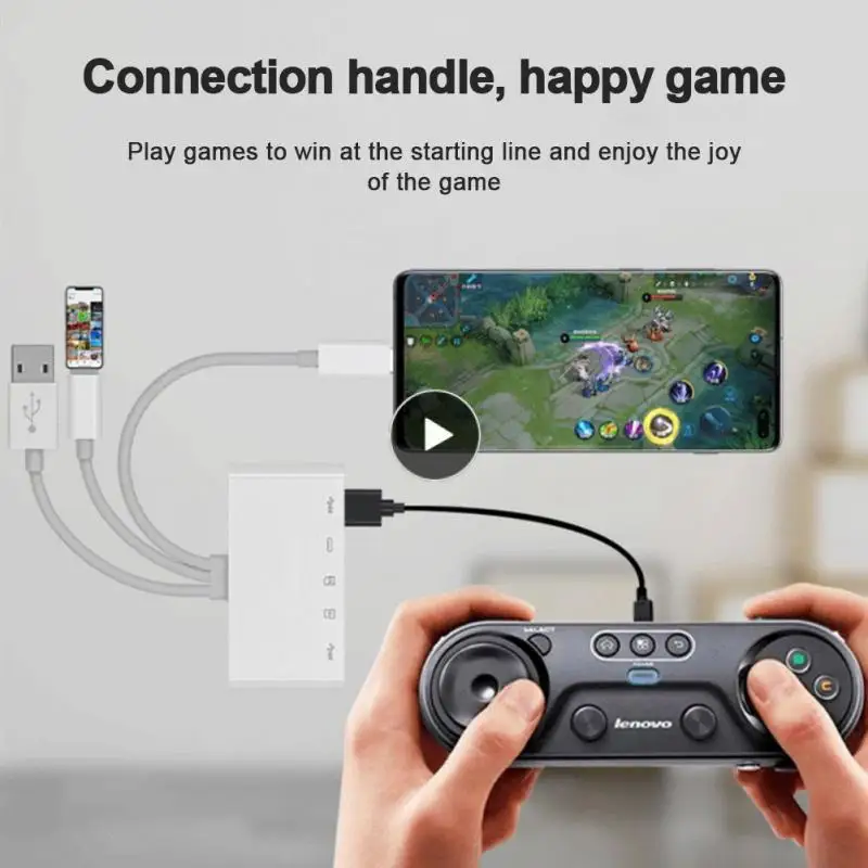 

Usb Multiport Hub Type-c Docking Station Portable Usb Otg Converter Adapter Data Converter Multi-function Cell Phone Converter