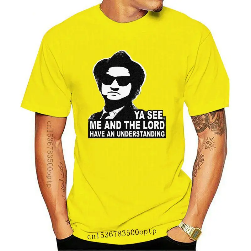 

Camiseta de Jake Blue (John Belushi), camisa de los hermanos de los azules, el Señor y yo tienen un comprensión