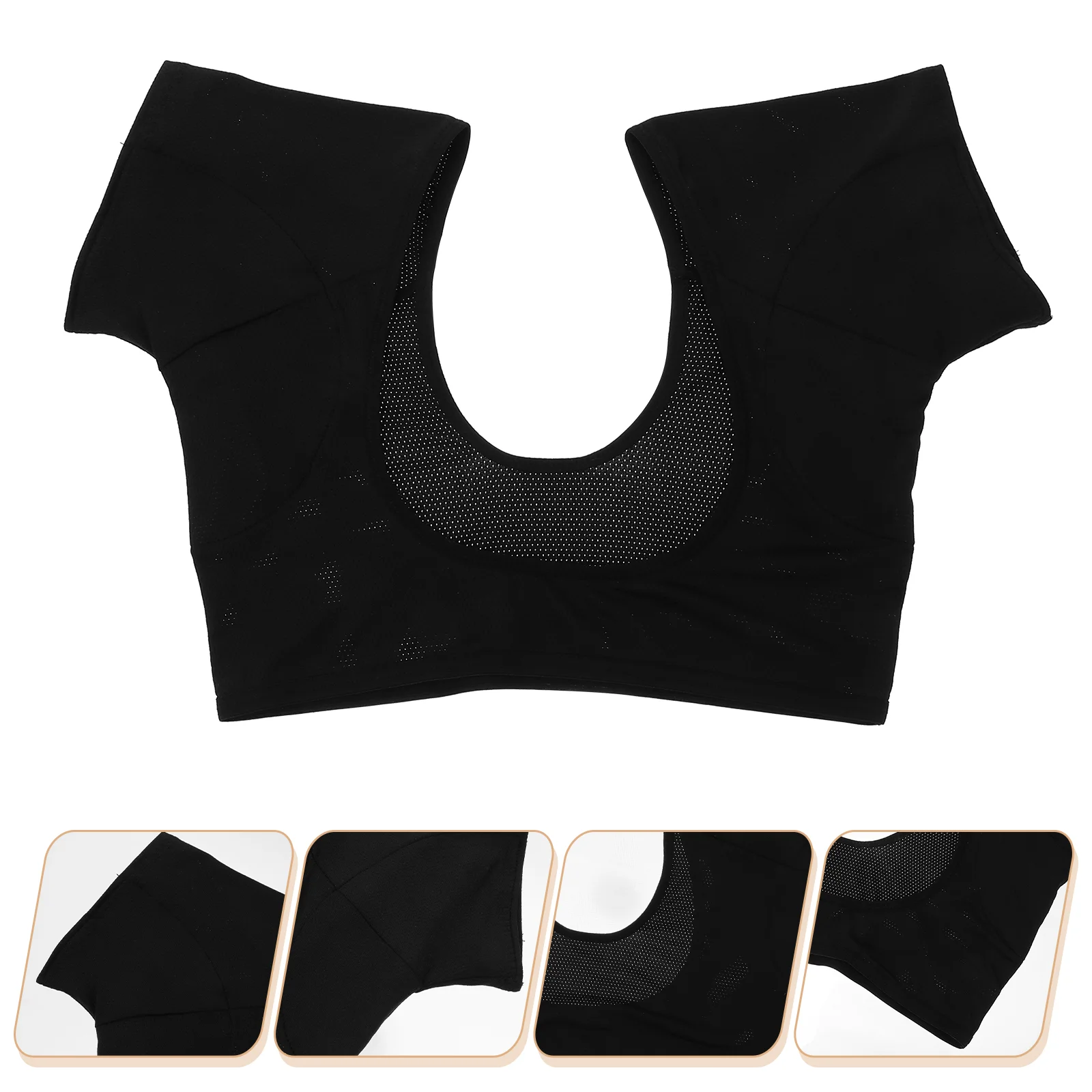 

1Pc Underarm Sweat Pad Vest Sweat-Absorbent Vest Armpit Sweat Pad Women Vest
