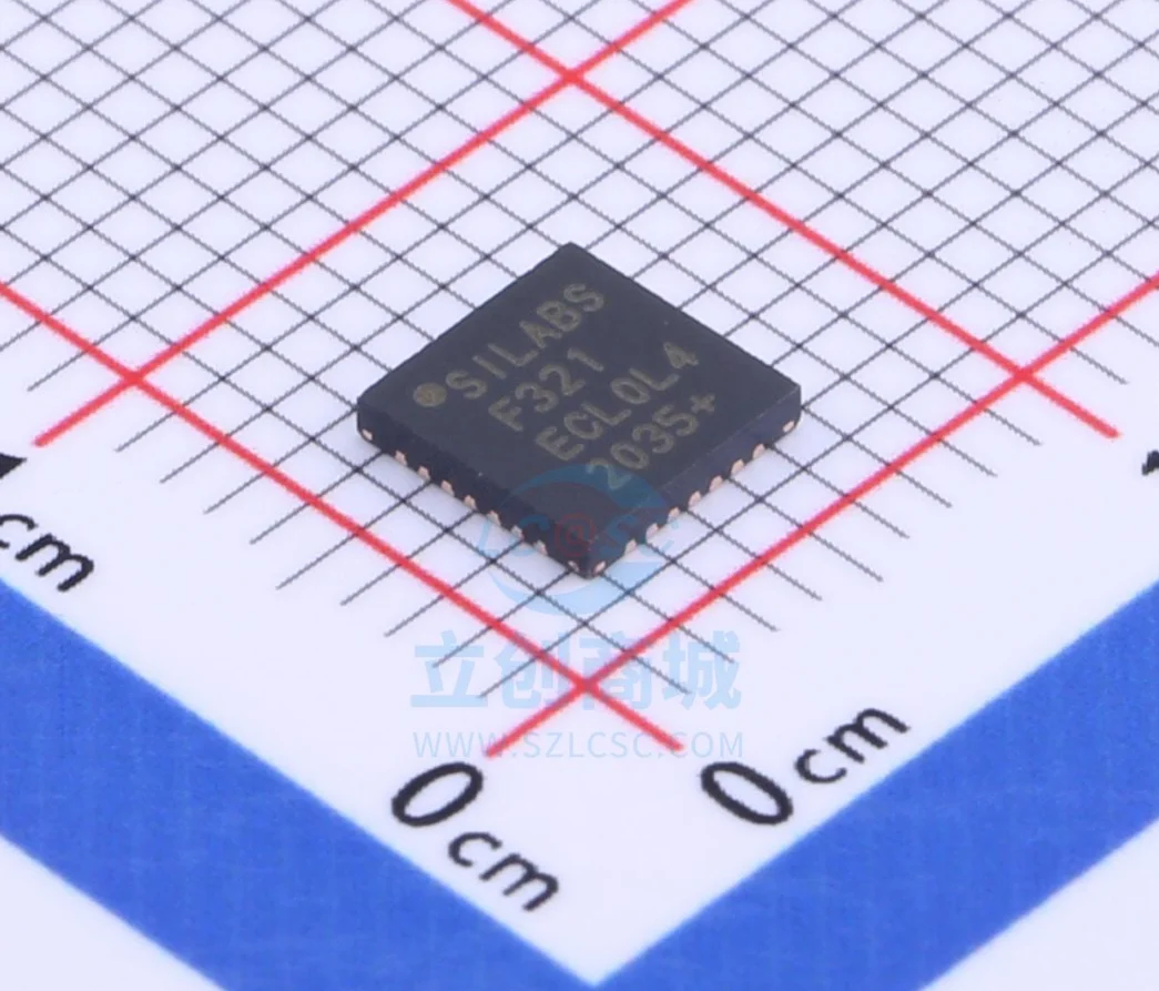 

100% New Original C8051F321-GMR Package QFN-28 New Original Genuine Microcontroller (MCU/MPU/SOC) IC Chip
