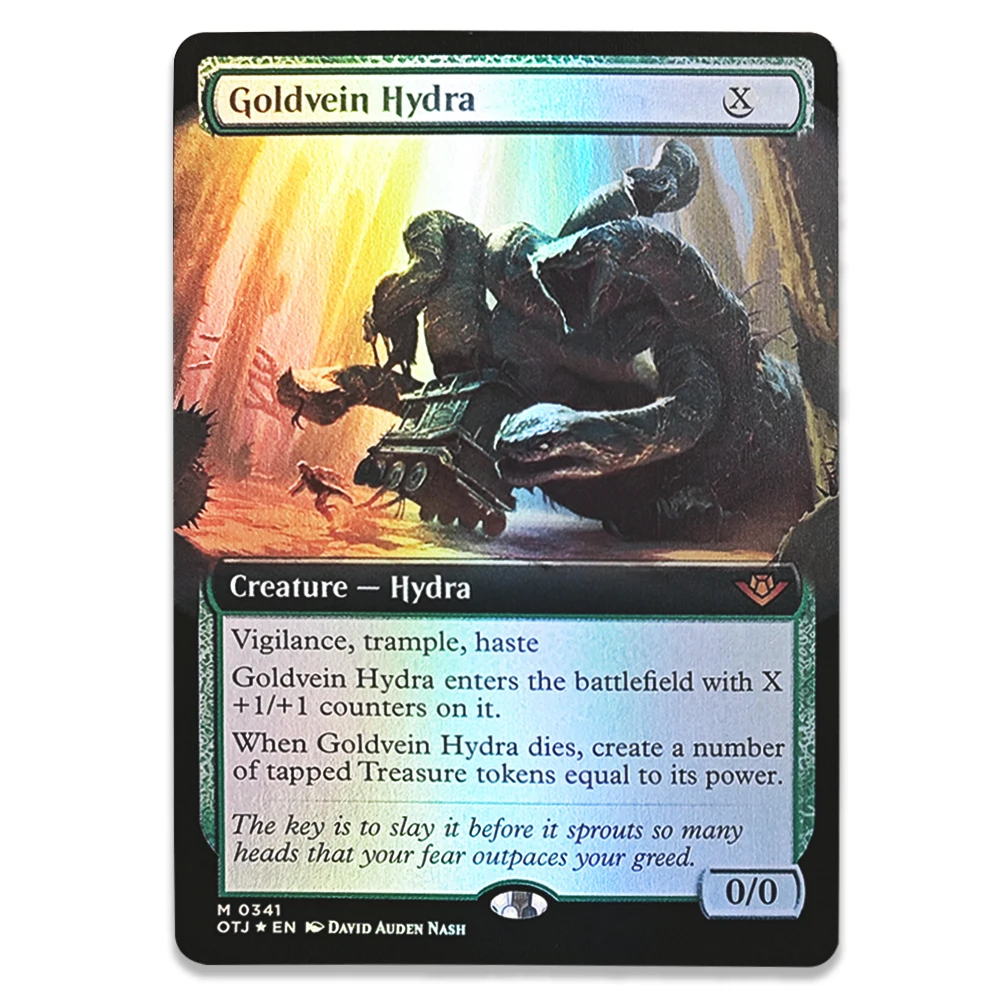 Коллекционные карты TCG: Редкие магические карты с золотым тиснением Goldvein HydraVaultborn TyrantWrenn and Six — игрушки, хобби, коллекционные предметы, подарки (art.: 3920dc0328df5) - 3920dc0328df5