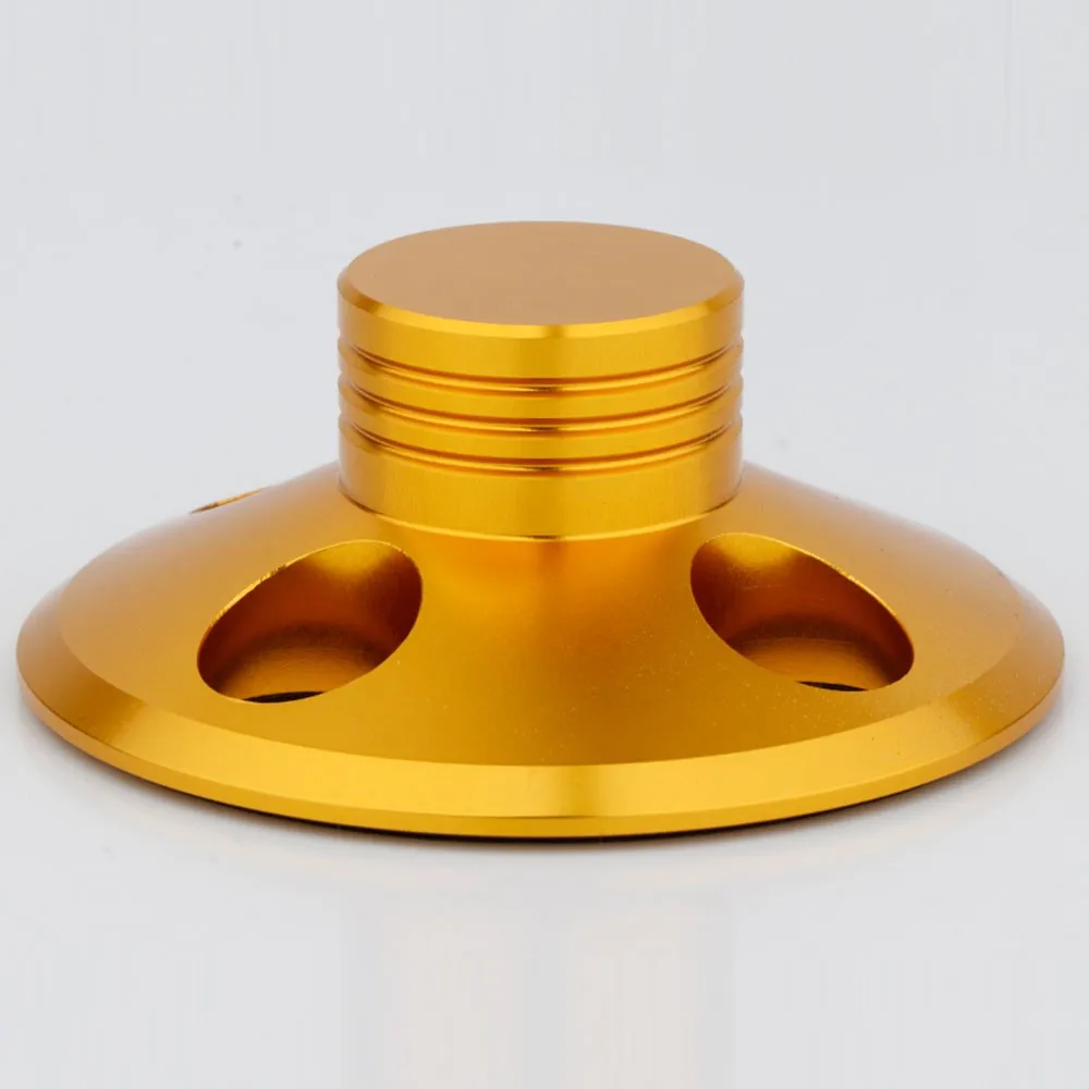 

High Quality Aluminum Metal Vinyl Record Weight Stabilizer Disc Balanced Clamp for Turntable LP Record Player Accessories