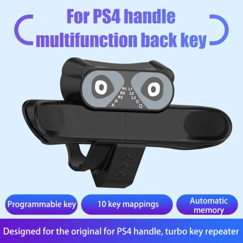 

Controller Back Button Attachment For SONY PS4 Gamepad Rear Extension Adapter Electronic Machine Accessories For PS4 Controller