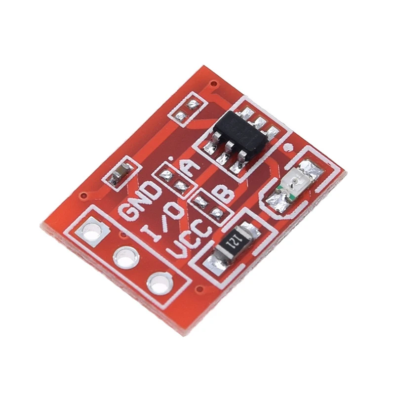 

1/2~1000/2000Pcs TTP223 Touch Key Module Self-locking Inching Capacitive Switch Single Circuit Transformation