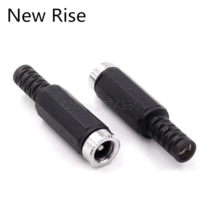 

10 шт. металлический гнездовой разъем постоянного тока New Rise DC Power Metal Socket