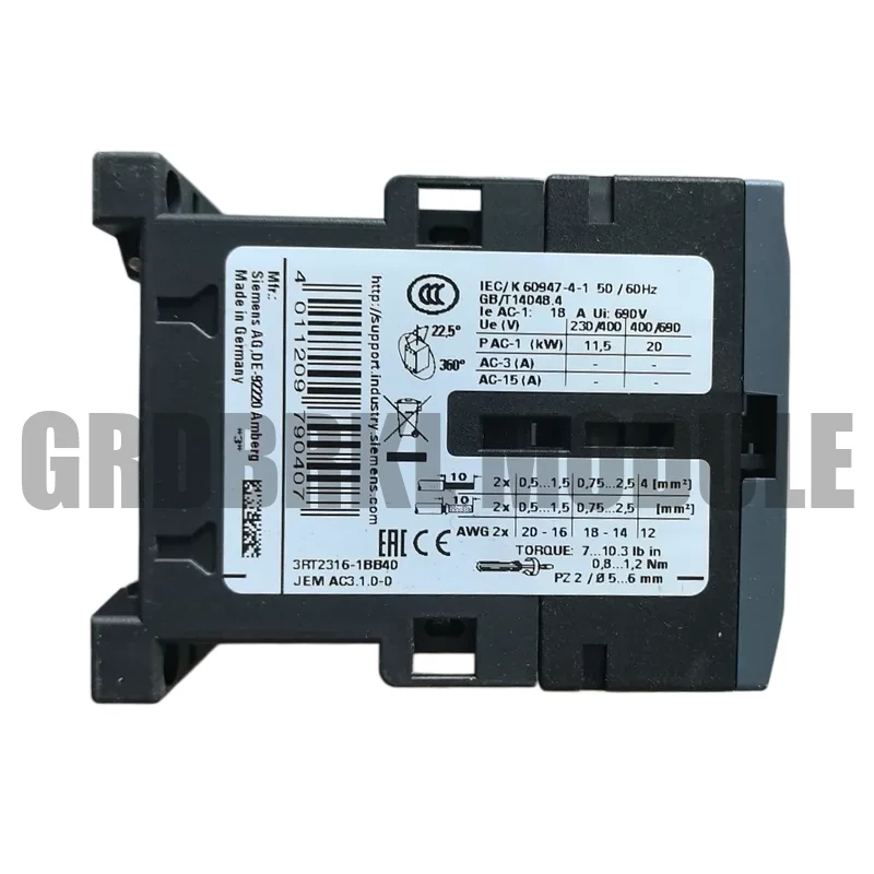 Фото Новое оригинальное реле-контактор SIEMENS 3RT2316-1BB40 3RT2316-2BB40 №5