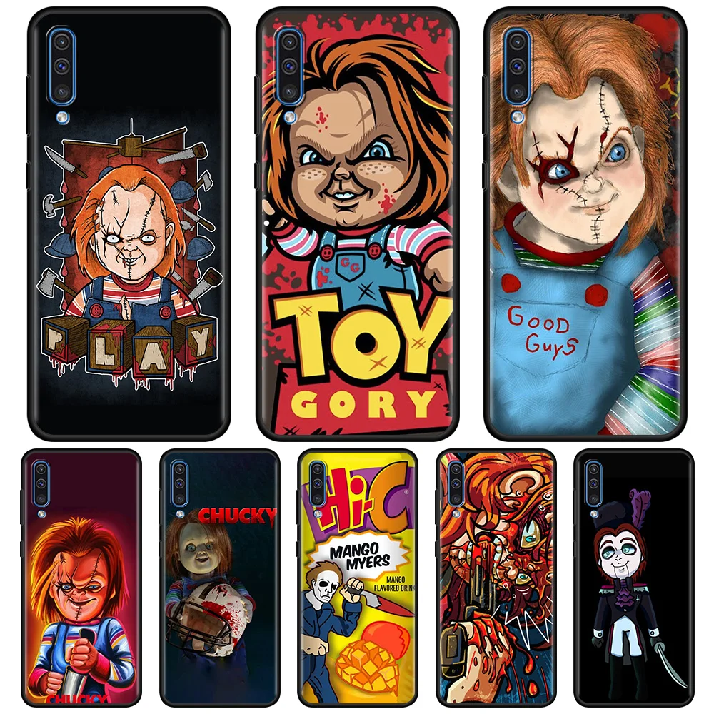 Чехол для Samsung Galaxy A50 A10 A70 A30 A20e A10s A40 A30s A20s M62 M52 M32 M51 M31 M31s M30s M22 мультяшный аниме Чаки