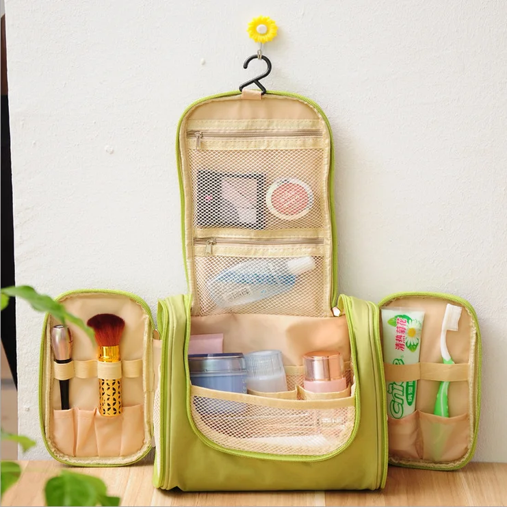 

Waterproof Men Hanging Cosmetic Bag Travel Organizer Makeup Bag for Women Necessaries Make Up Case Wet and Dry Wash Toiletry Bag