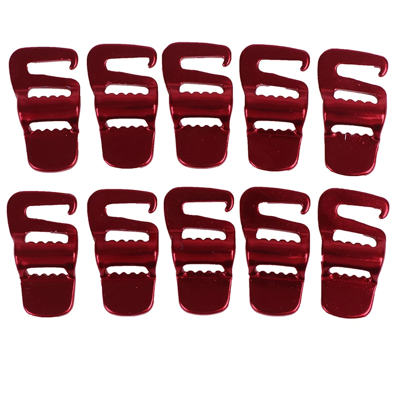 

10 шт. портативный рюкзак быстросъемная Пряжка посылка багажа затягивающая Пряжка веревка для палатки инструменты для улицы