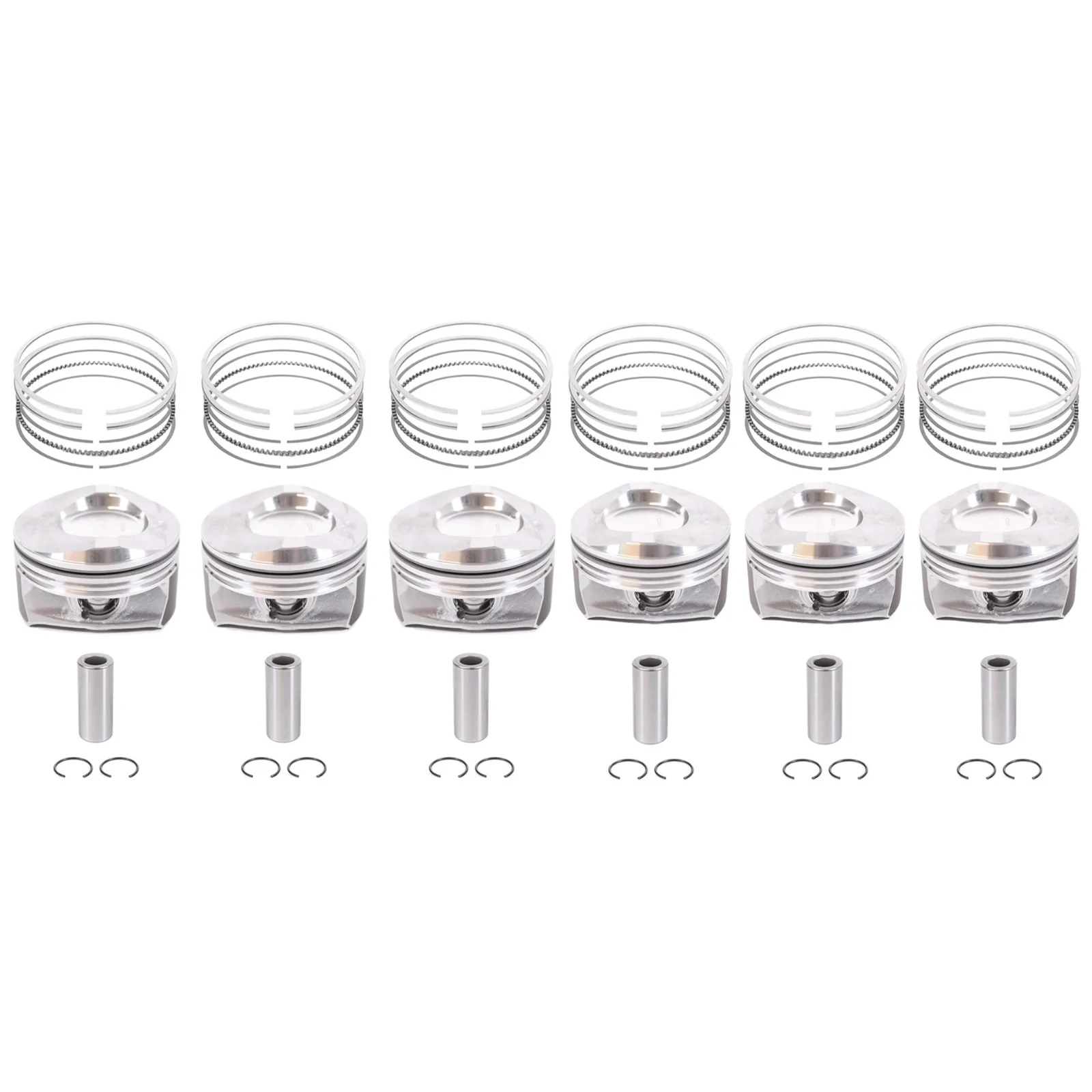 6 шт. M272.988 Комплект поршней двигателя для Mercedes-Benz CLS C-Klasse 2004-2010 годов 350 A 2720303117