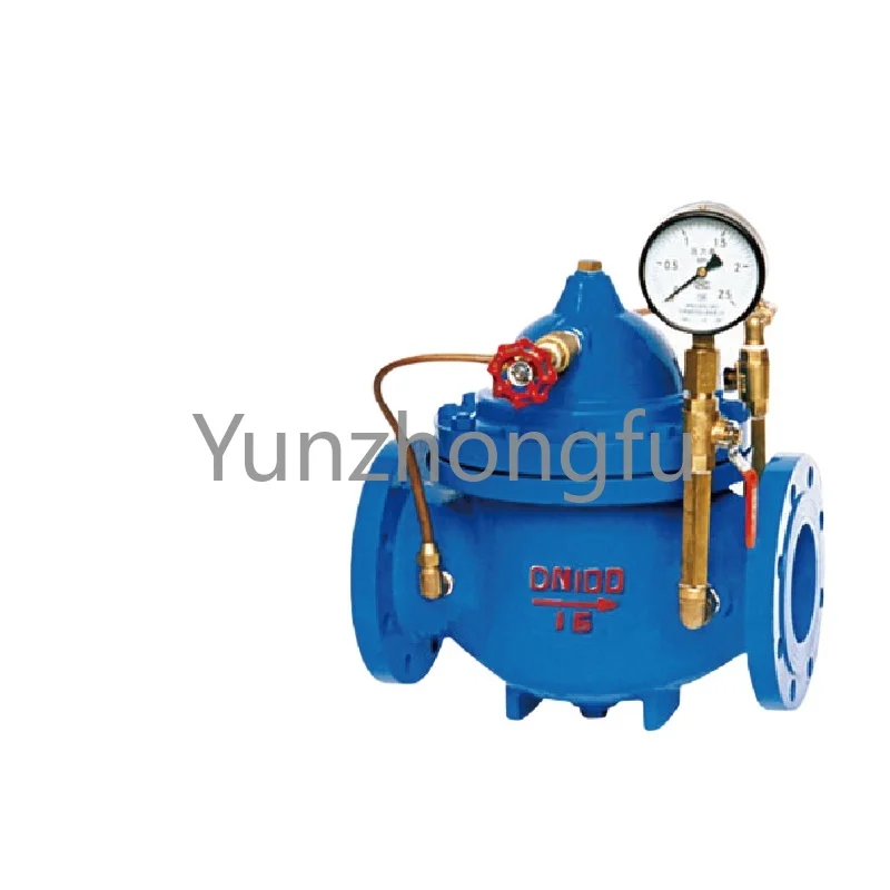 

300X обратный клапан с медленным закрытием, гидравлический регулирующий клапан, клапан управления с медленным закрытием, очистка воды