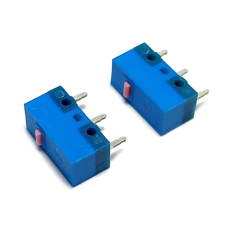 

Микро-переключатель HUANO для мыши, контакты из золотистого сплава, 3 контакта, 80 миллионов, для корпуса, 0, 74N, оригинал