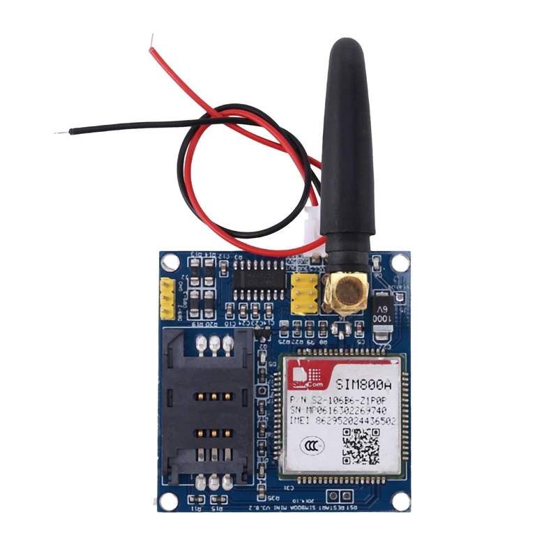 

Макетная плата SIM800A, четырехдиапазонная GSM/GPRS IOT плата для беспроводной связи, беспроводной приемопередатчик, замена SIM900A