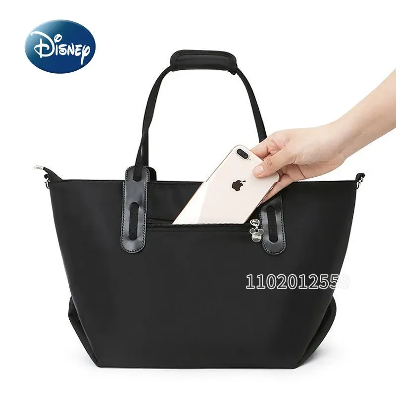 Disney Mickey Minnie Original New Diaper Bag Handbag Cartoon Cute Baby Diaper Bag High Capacity Baby Bag High Quality Handbag