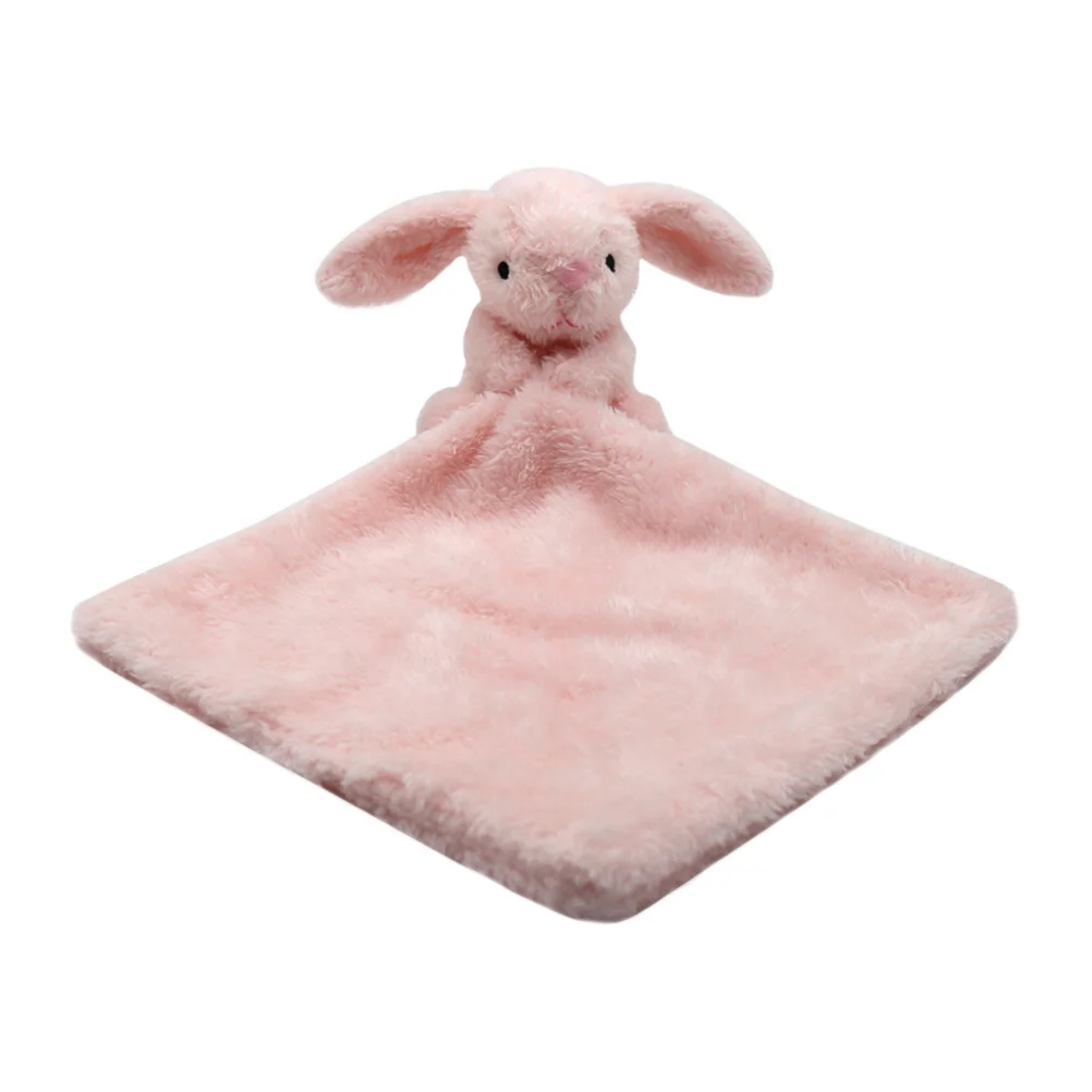 

Infant Bunny Pacifying Towel With Stuffed Animal Doll Towel for Newborn Baby