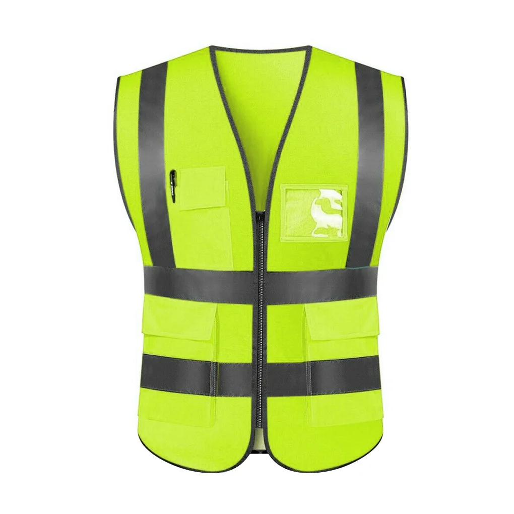 

Women Men Night Work Reflective Vest Construction Traffic Breathable Mesh Workwear B Type