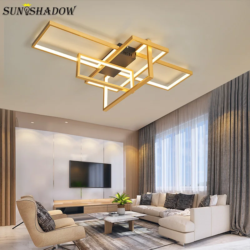 Modern Led Chandelier Smart Home Alexa Ceiling Chandelier Lighting for Living room Dining room Kitchen Bedroom Lustres 110V 220V