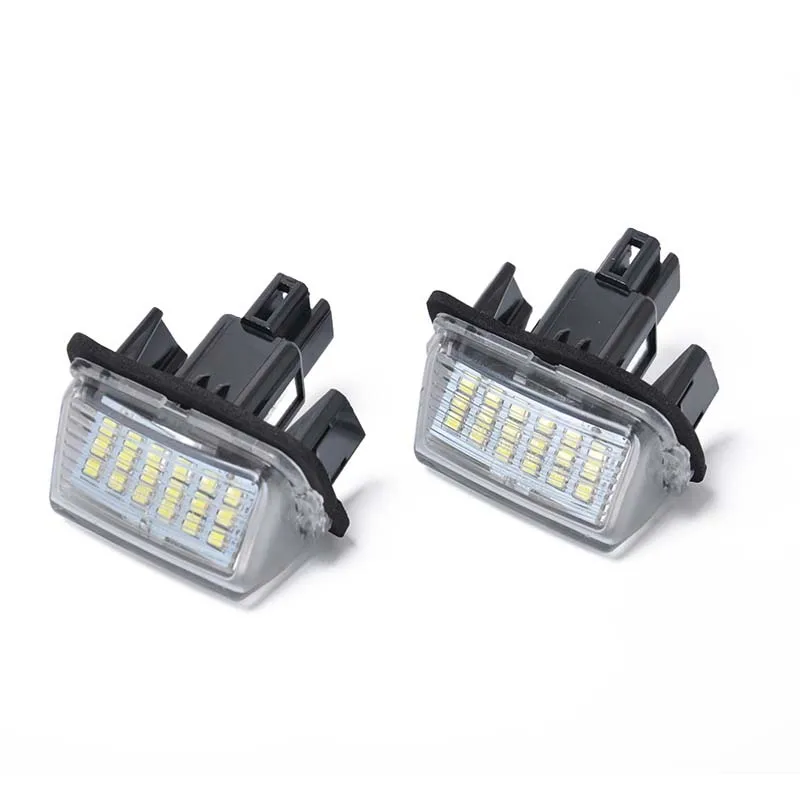 

Automotive LED License Plate Light 12V White Light Apply To 206 207 306 307 308 406 407 5008 C3 C3 Ii C3 C4 C5 Auto Parts