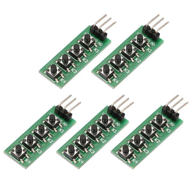 

5 шт., 4 кнопочный переключатель для Arduino KC11B04