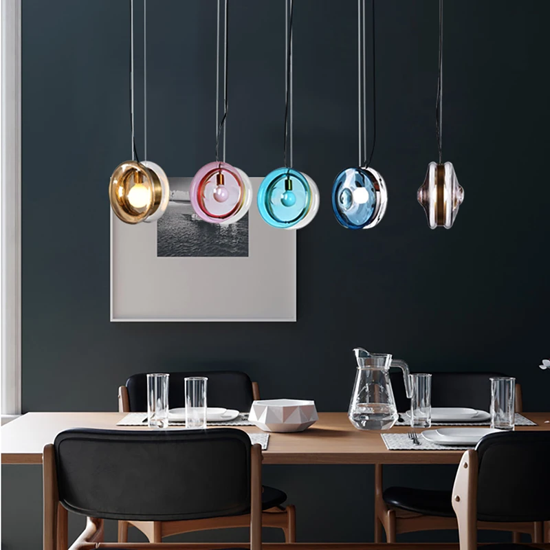 

Modern Glass Hanging Lmap for Ceiling Long Led Chandeliers Pendant Light 2023 New Designer Lustres for Dining Room Staircase