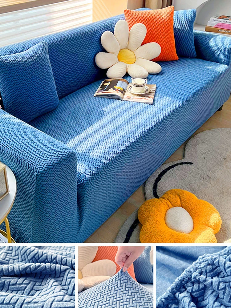 Чехол для дивана на 1/2/3/4 места из флисовой ткани