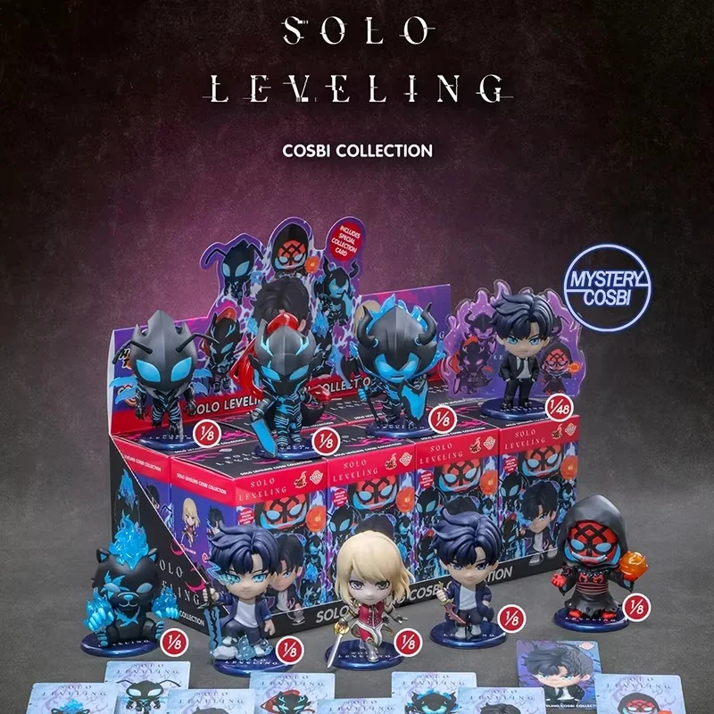 Коллекционная мини-фигурка Hot Toys Solo Leveling Cosbi Blind Box из ПВХ, декор для стола, загадочная игрушка-сюрприз, подарок для фанатов (art.: 3920dc552385f) - 3920dc552385f