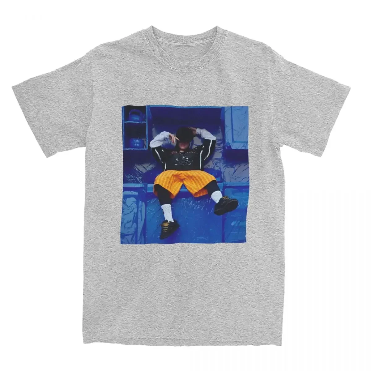 Футболка мужская с круглым вырезом 100 хлопок коротким рукавом