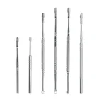 Набор для удаления ушного воска, портативная спиральная ухочистка из нержавеющей стали, инструмент для удаления ушного воска, пружинный прибор для чистки ушей, 1 шт.