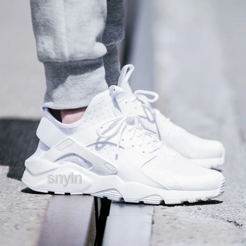 Air Cushion Men's Running Shoes for Women Triple Black White Huarache Run Ultra Sports Walking Sneakers Trainers