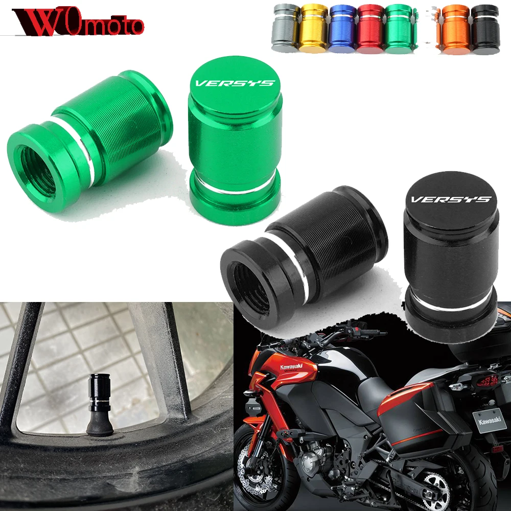 

Колпачки воздушных клапанов для мотоциклетных шин с ЧПУ для Kawasaki Versys 650 1000 Versys X-300 2008- 2021 2022