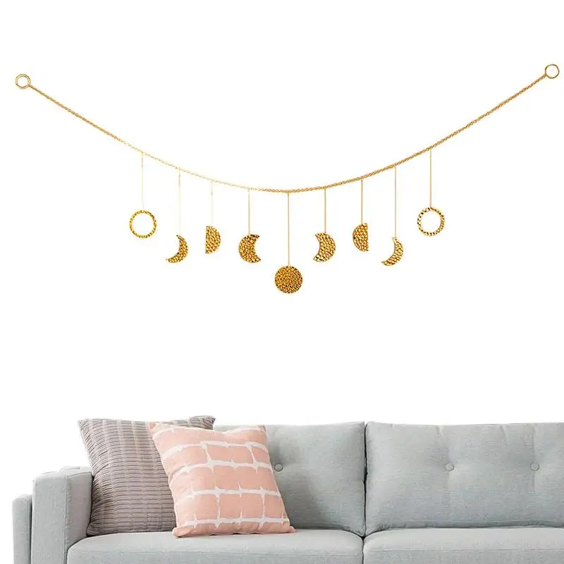 

Moon Phase Wall Hanging Moon Decor Moon Wall Decor Wall Art Bohemian Aesthetic Christmas Boho Decor For Bedroom Home Dorm Living