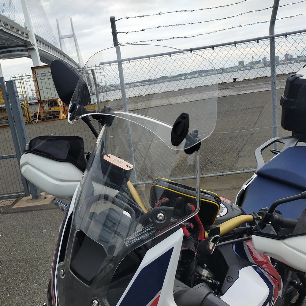 Для BMW R 1200GS 1300GS F800GS для мотоцикла Yamaha Tmax универсальный зажим лобового стекла