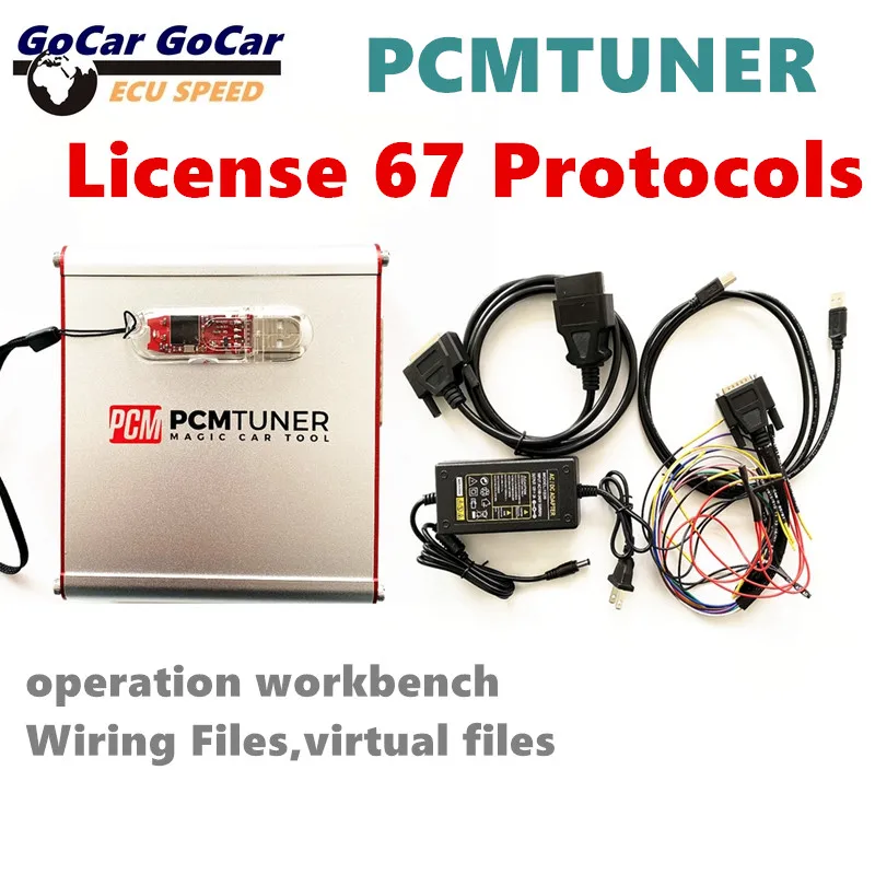 

New PCMtuner Read&Write ECU via OBD/BENCH/Boot Modes ECU Power Upgrade 67 Modules Free VR Files&Helpdesk For User Tuner