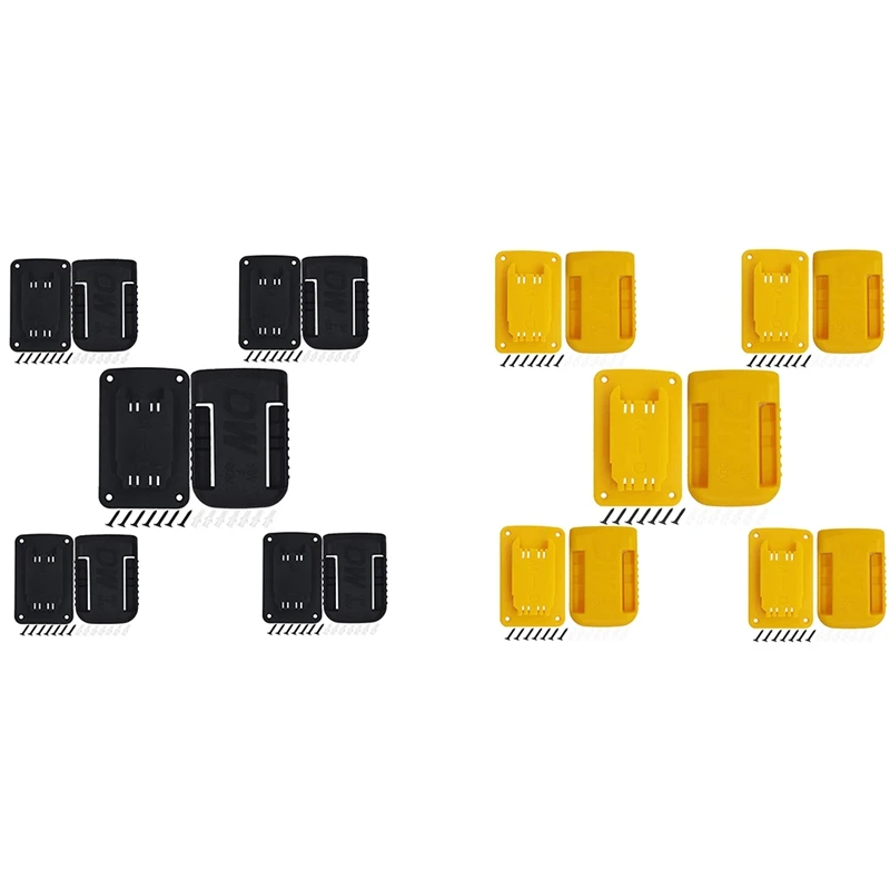 

Battery Dock And Tool Holder For Dewalt Drill Mount 20V 12V M18 Tools