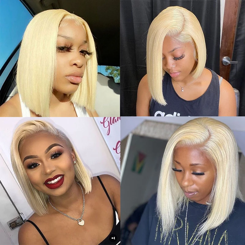 Летняя распродажа 613 парик на сетке спереди блонд предварительно выщипанные