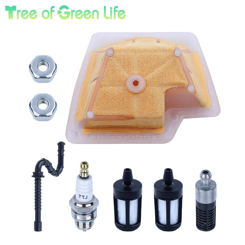 

Air Fuel Oil Filter Line For Stihl MS270 MS270C MS280 MS280C For Chainsaw Spark Plug motosierras
