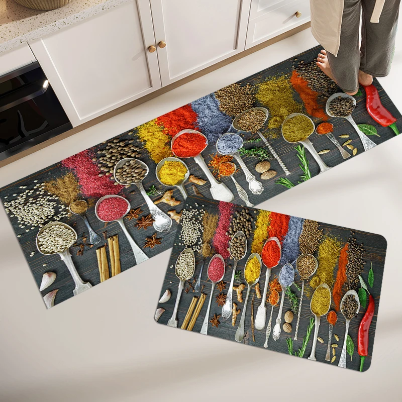 Пряности для кухни ковер нескользящий коврик ног дома гостиной спальни входной