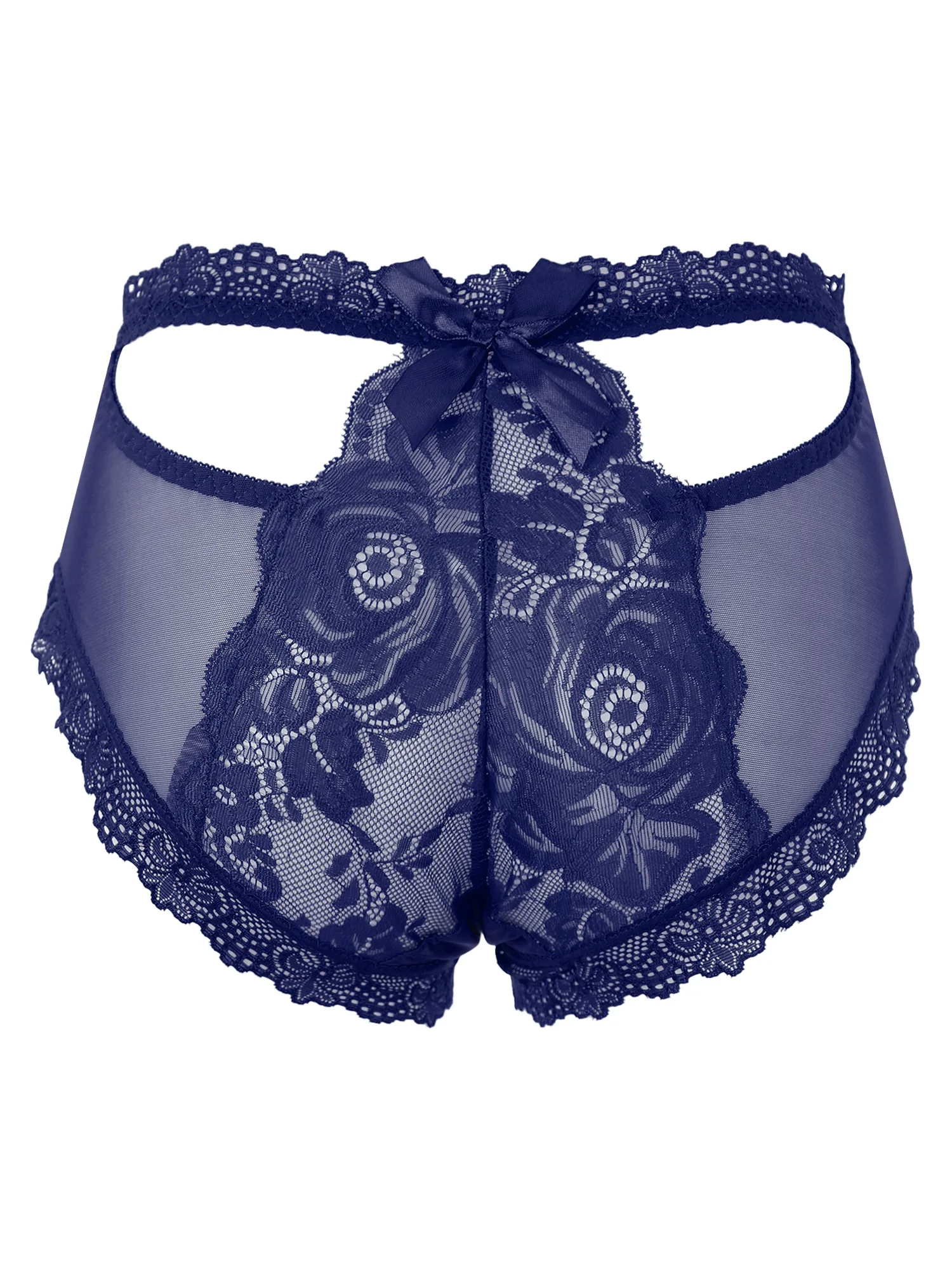 Женское кружевное дышащее прозрачное нижнее белье Sissy трусы с высокой талией
