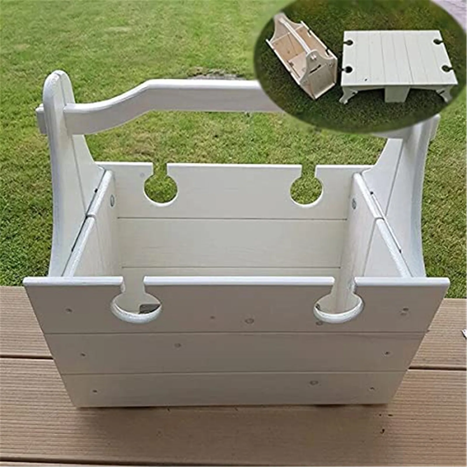 

Protractor Bulk Folding Basket Foldable Portable 2-in-1 Basket Outdoor Wine And Snack Table For Digital Adapter with Angle