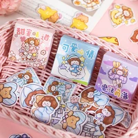 boxed sticker set hand account sticker diary diy decorative seal cute simple sticker hand account material
