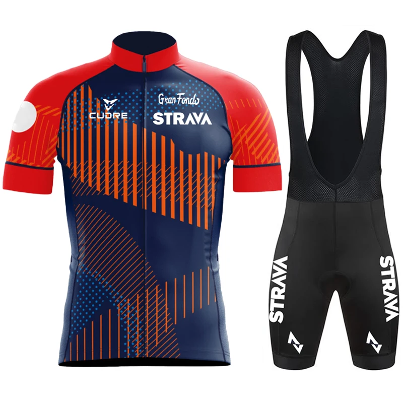 

Cycling Mtb Shirt Men's Pants Gel Clothing STRAVA Jersey Sportswear Suit Bike Uniform 2021 2022 Bib Man Set Clothes Road Outfit