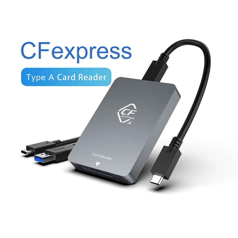 

Устройство для чтения карт CF Express, тип A/B, USB3.1 Gen2, адаптер 10 Гбит/с для Windows XP с кабелем для SLR CR315/CR316/CR325, кардридер