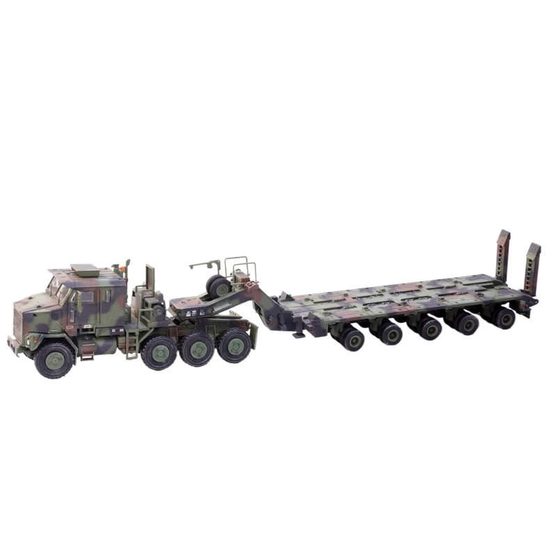 

1:72 M1070 Oshkosh Alloy Tank Model NATO Tricolor Truck Boys Best Gift Collection Decoration Display Birthday Gift